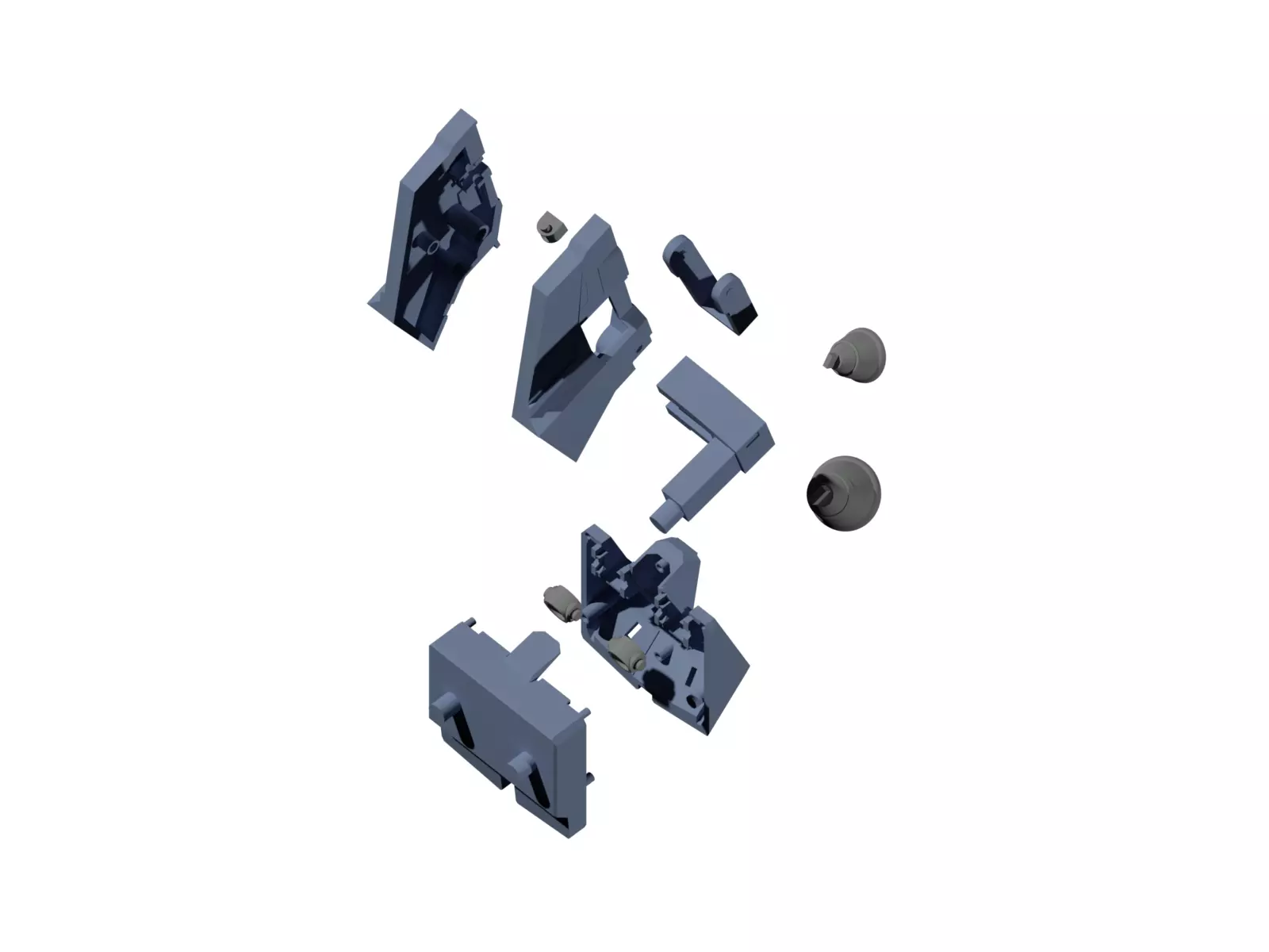 Gundam sandrock custom parts 3D print model_0