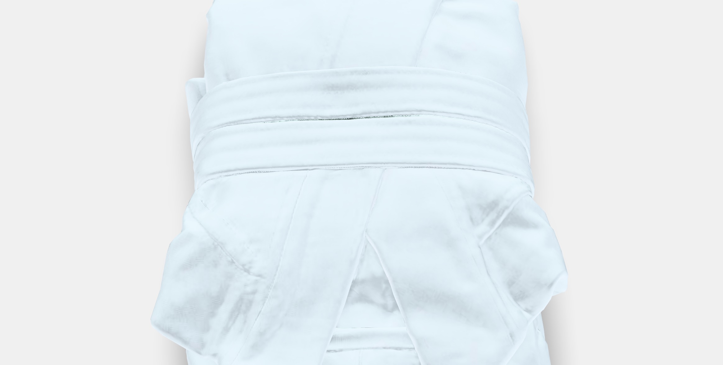 ROCKAN Bathrobe 1 Low-poly 3D model_1