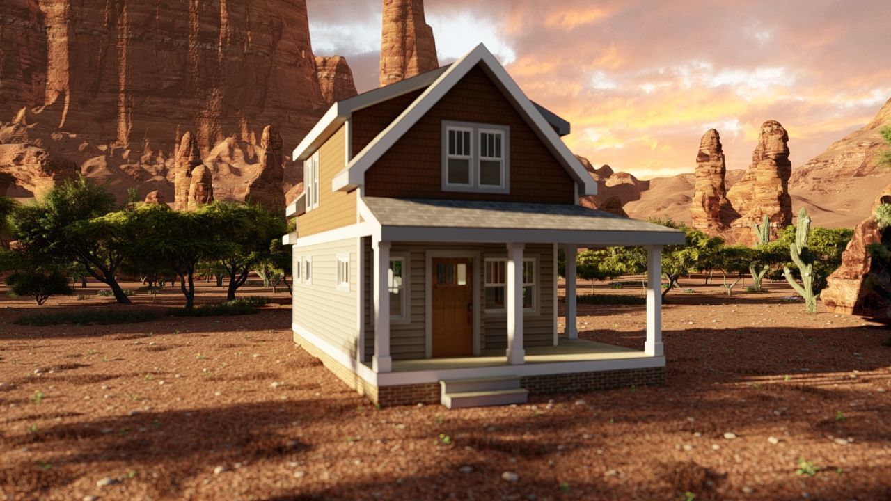old house-Old Abandoned House 3D model_4