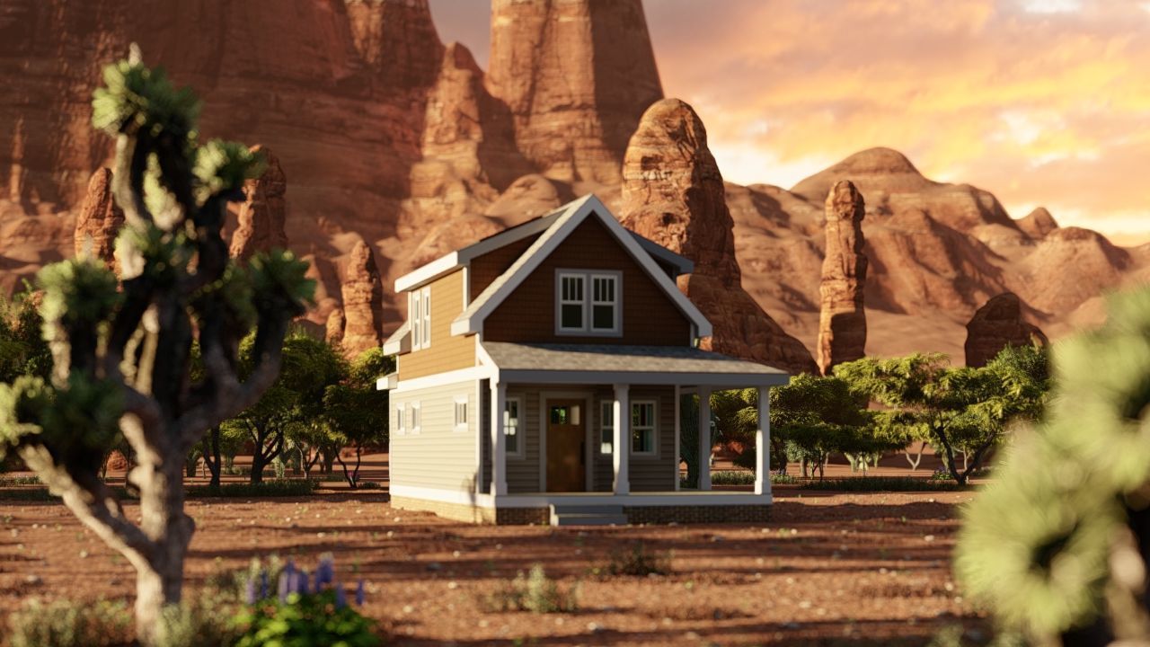 old house-Old Abandoned House 3D model_22