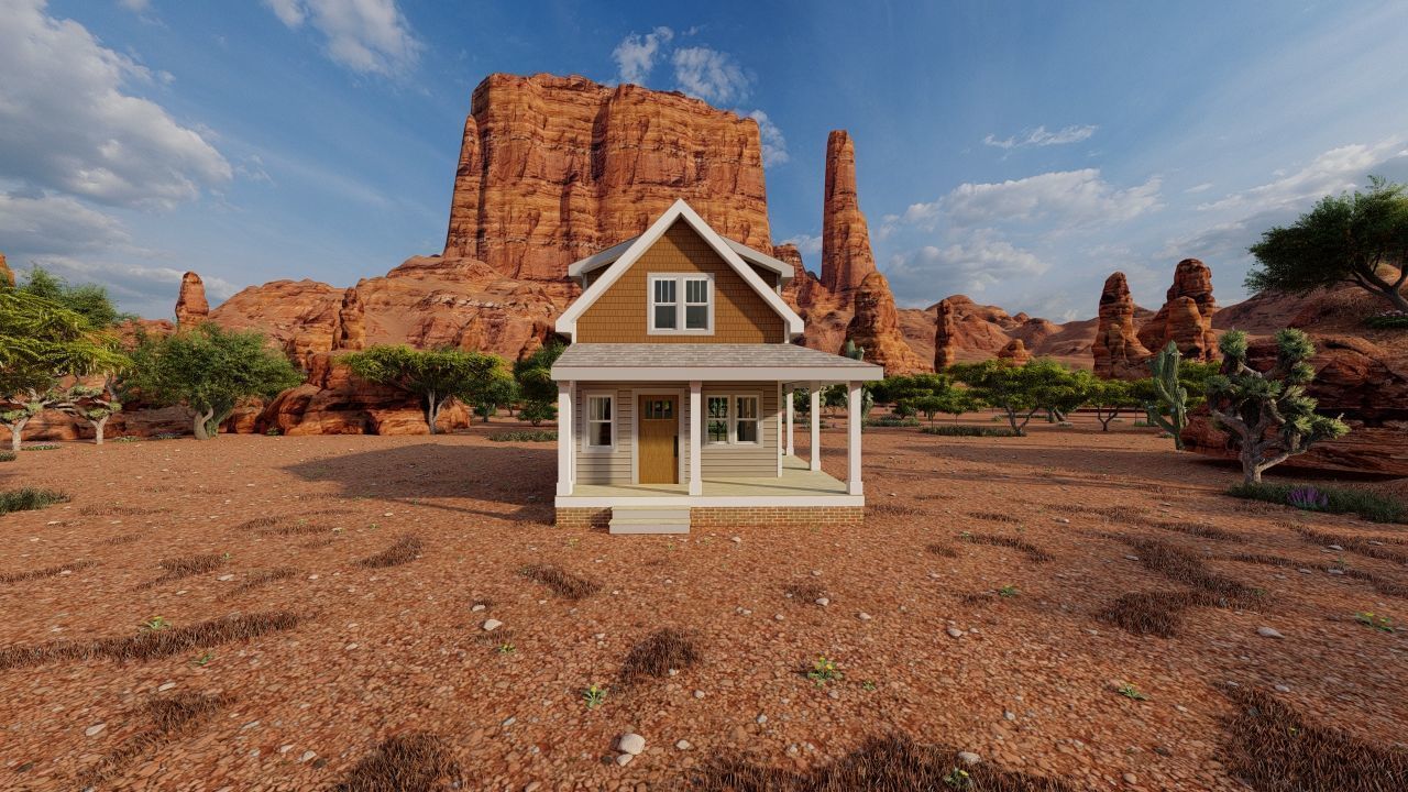 old house-Old Abandoned House 3D model_10