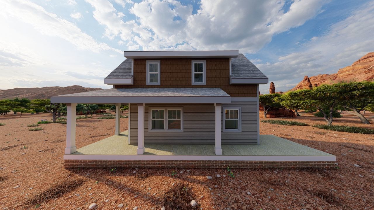 old house-Old Abandoned House 3D model_15