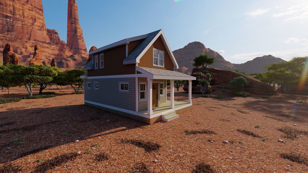 old house-Old Abandoned House 3D model_2