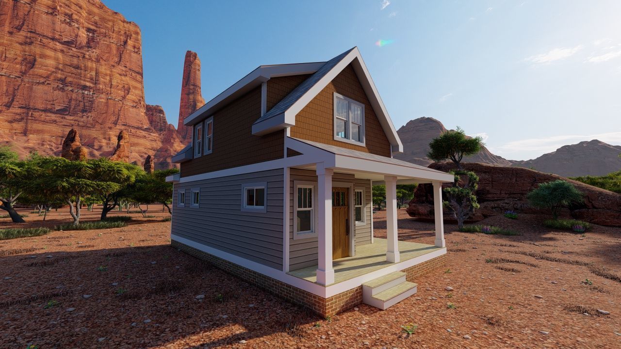 old house-Old Abandoned House 3D model_13