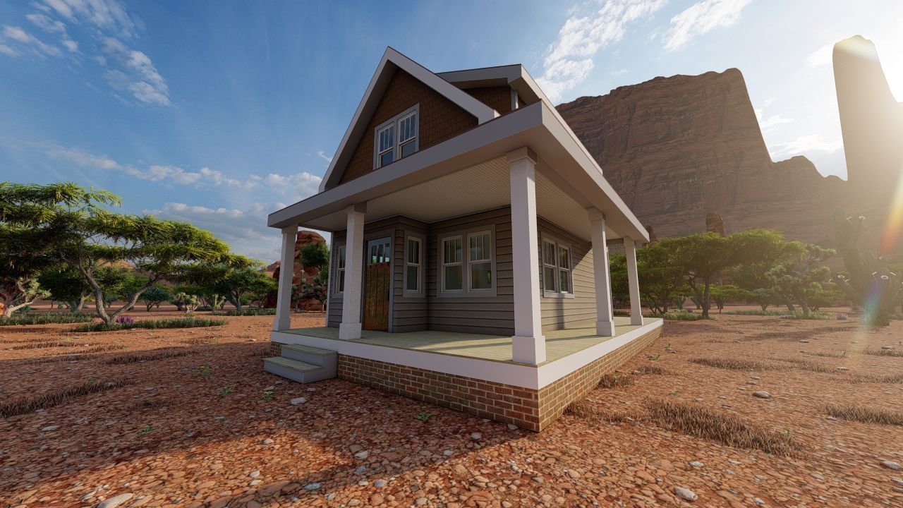 old house-Old Abandoned House 3D model_18