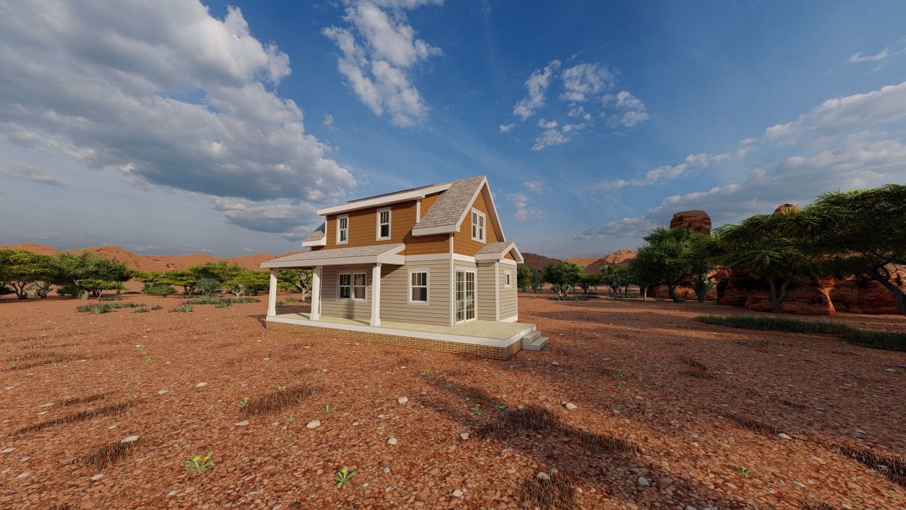 old house-Old Abandoned House 3D model_16
