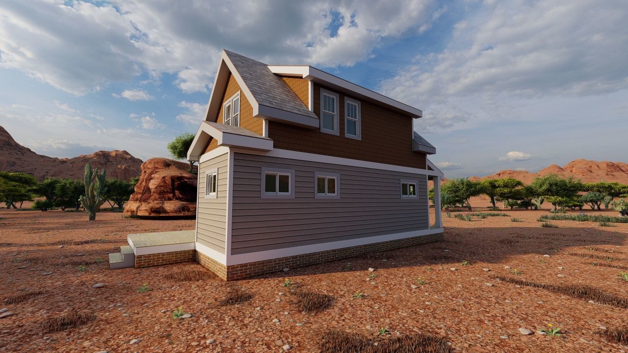 old house-Old Abandoned House 3D model_17