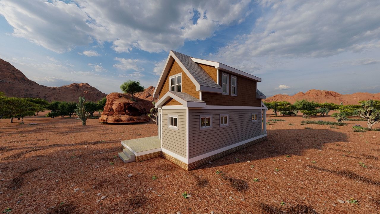 old house-Old Abandoned House 3D model_23