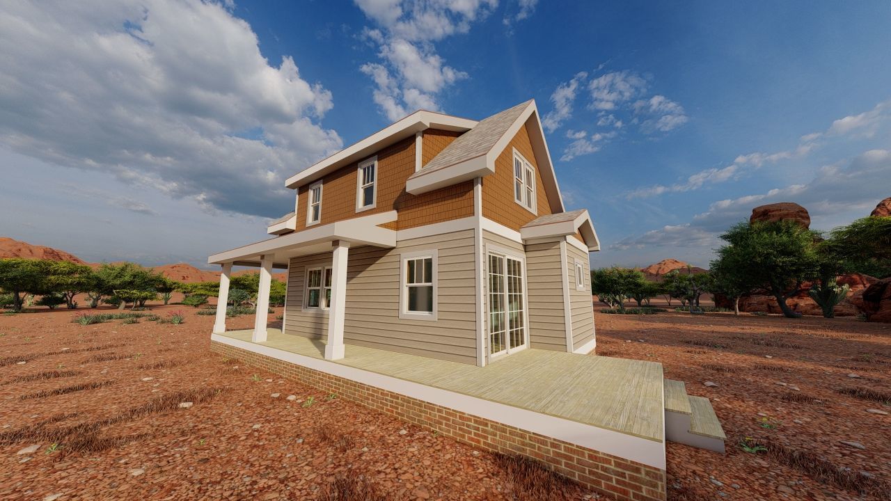 old house-Old Abandoned House 3D model_19