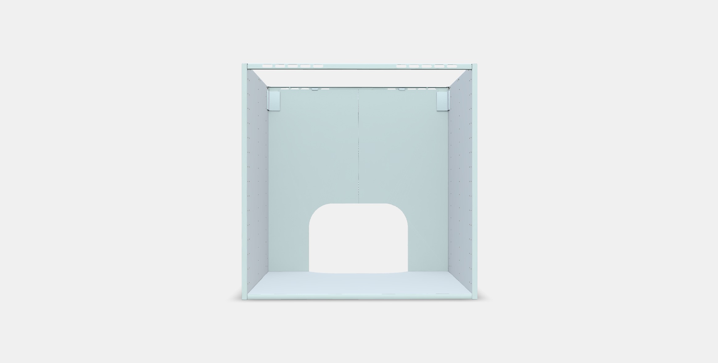 METOD Built-in oven-sink base unit Low-poly 3D model_9