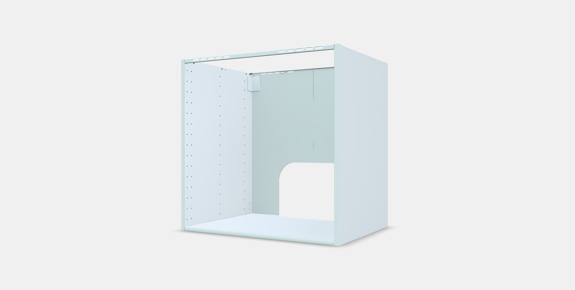 METOD Built-in oven-sink base unit Low-poly 3D model_12