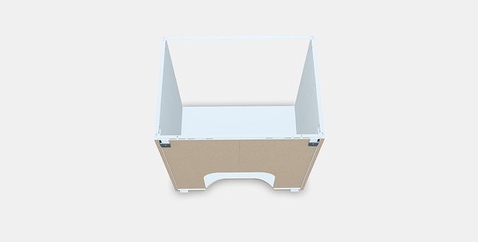 METOD Built-in oven-sink base unit Low-poly 3D model