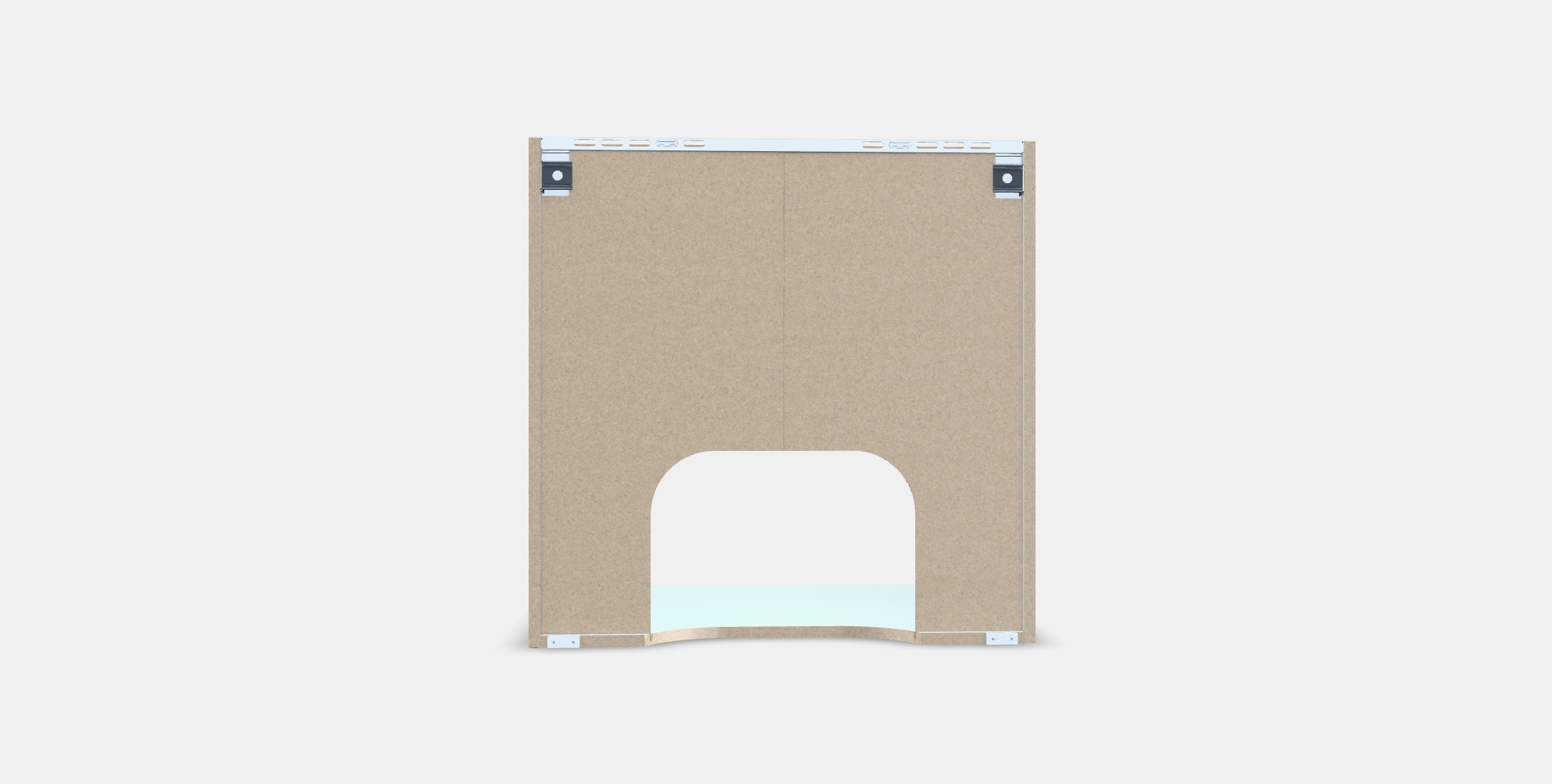 METOD Built-in oven-sink base unit Low-poly 3D model_14