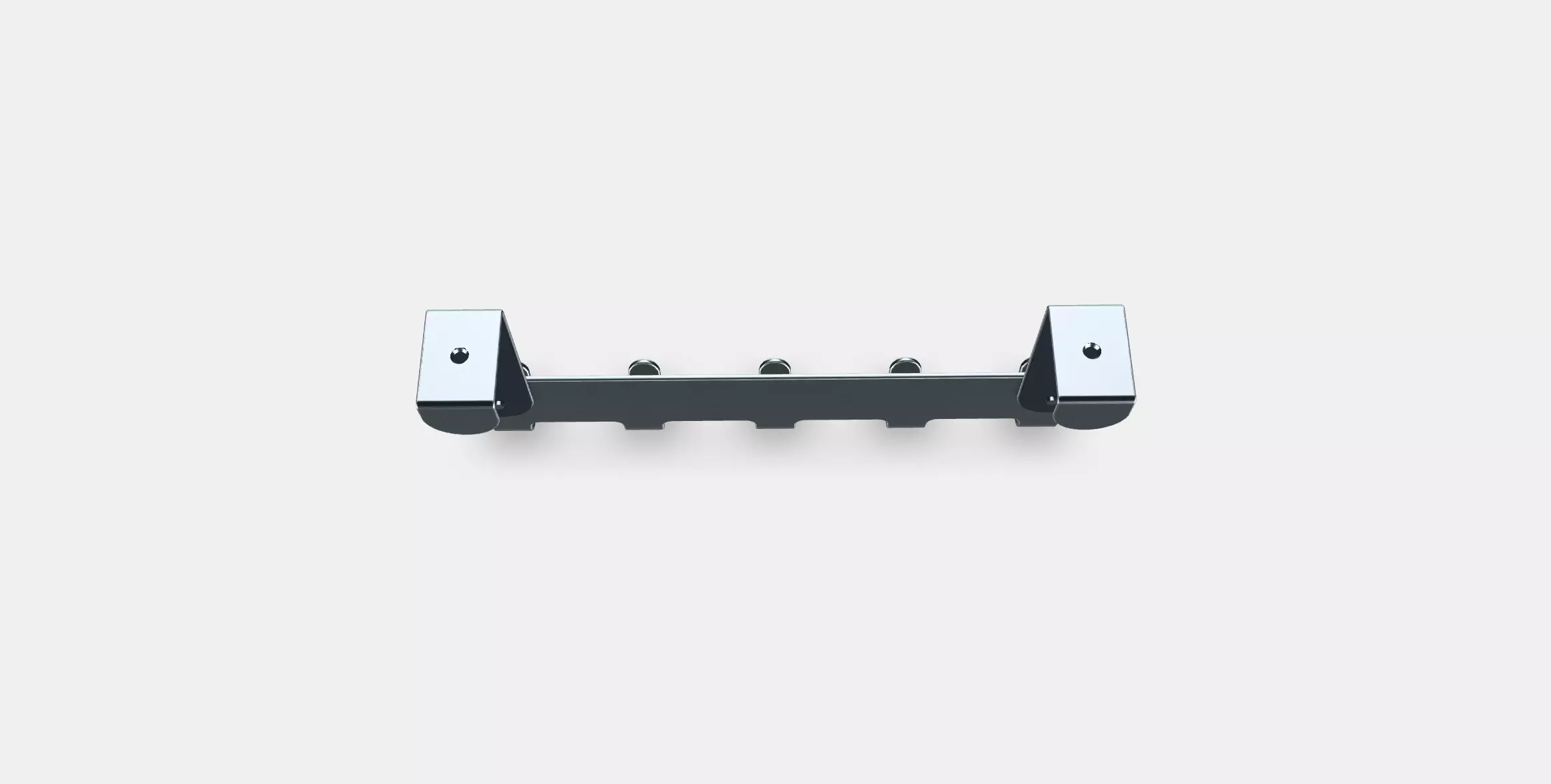 BROGRUND Door hook Low-poly 3D model_0