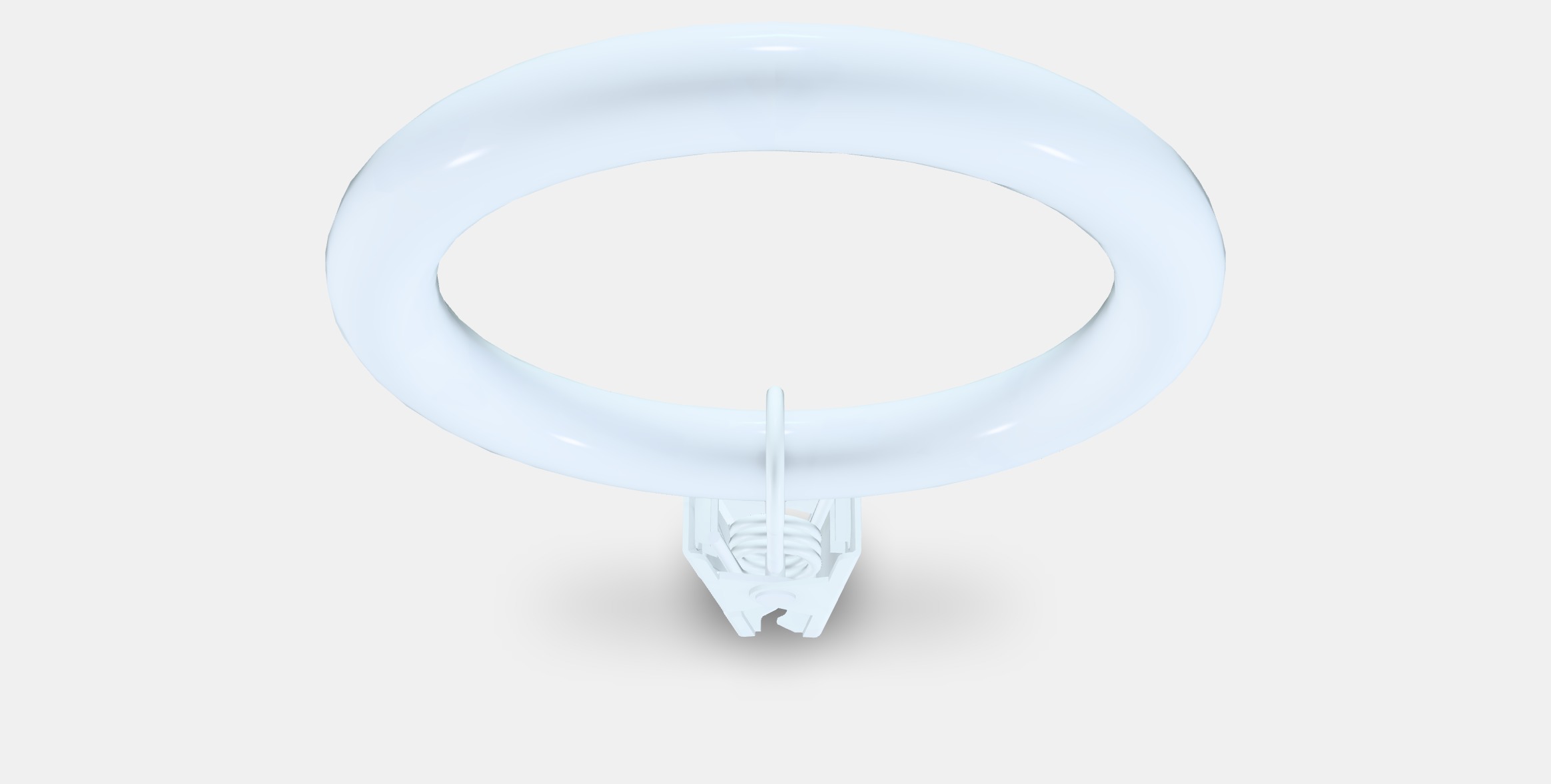 SYRLIG Curtain ringcliphook Low-poly 3D model_4