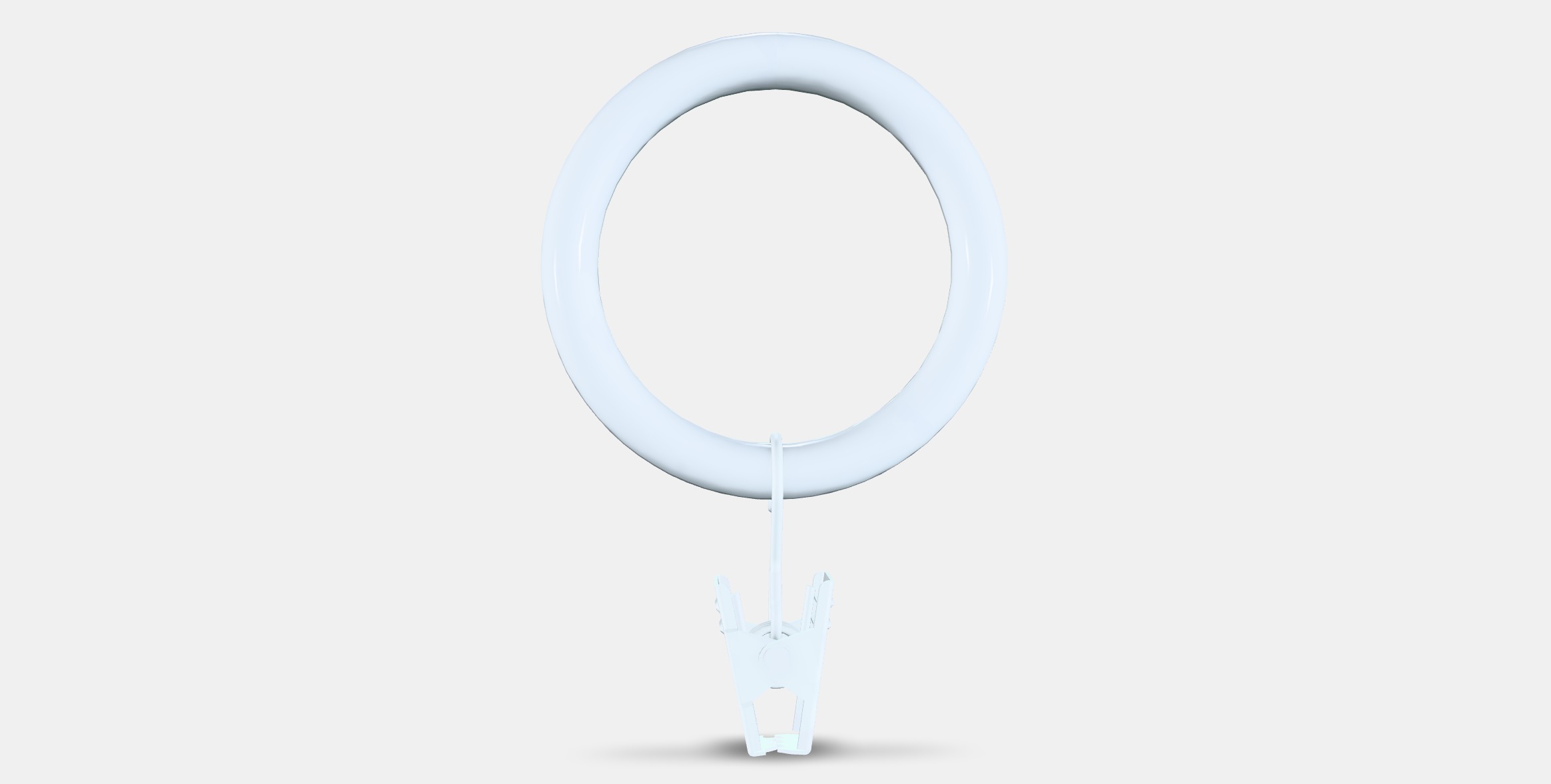 SYRLIG Curtain ringcliphook Low-poly 3D model_14