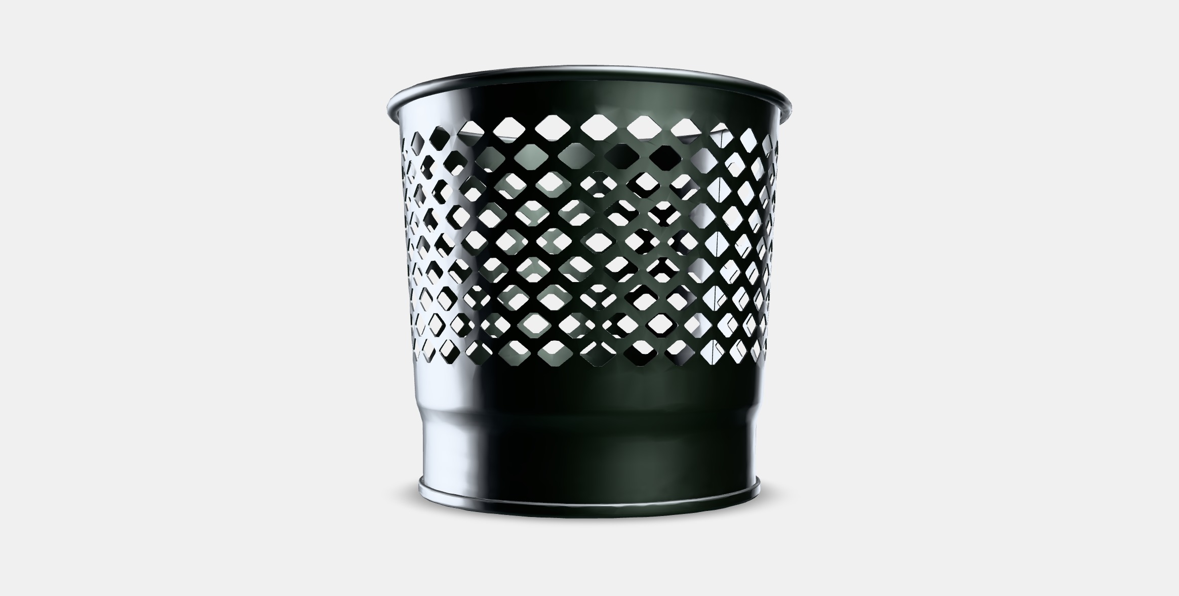 BERGGRAN Candleholder Low-poly 3D model_2