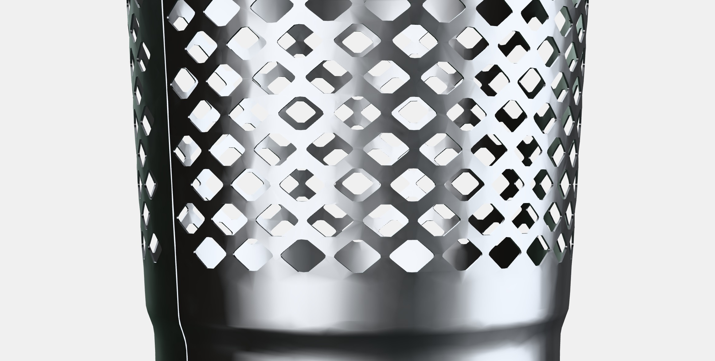 BERGGRAN Candleholder Low-poly 3D model_3