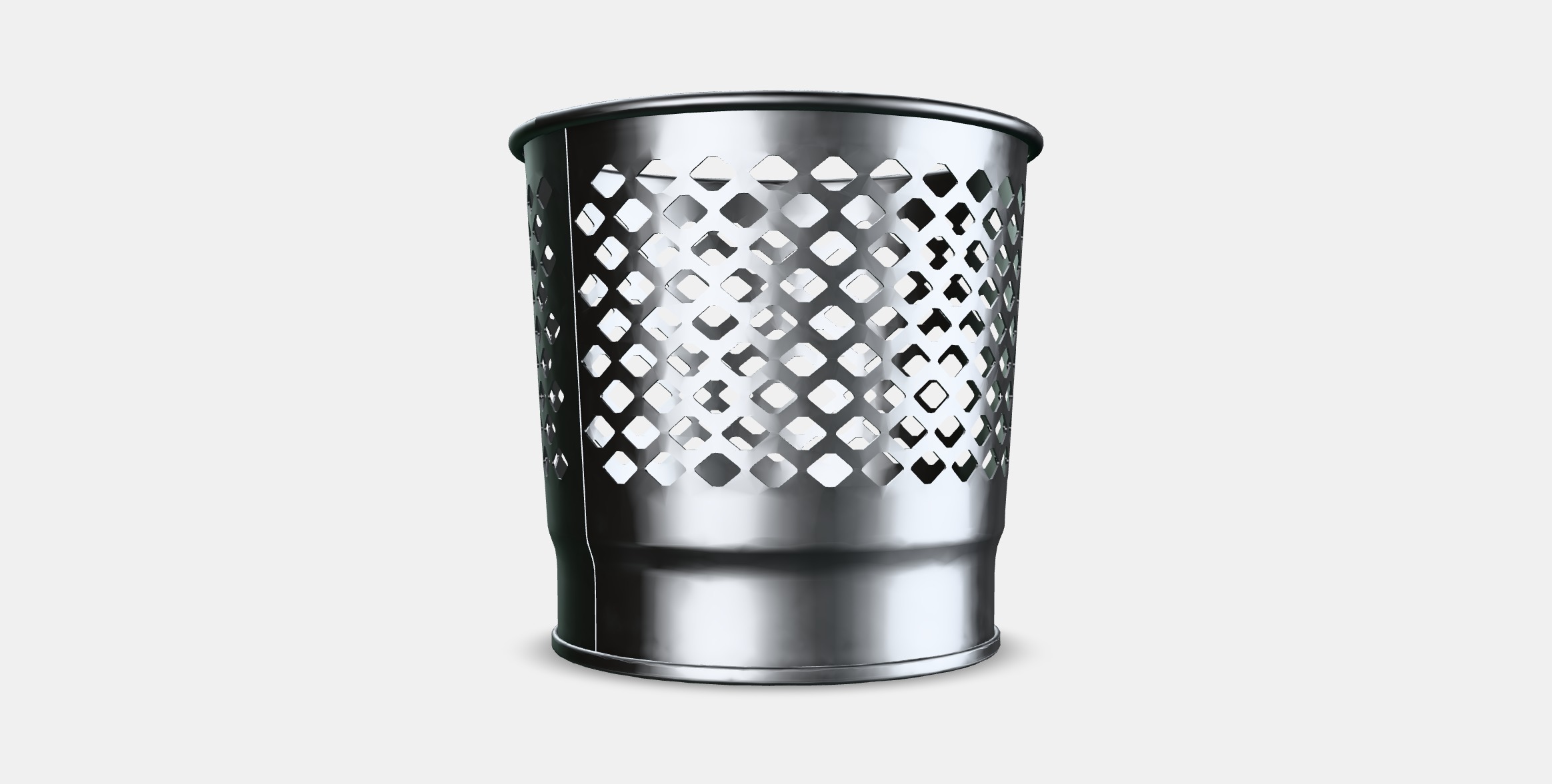 BERGGRAN Candleholder Low-poly 3D model_16