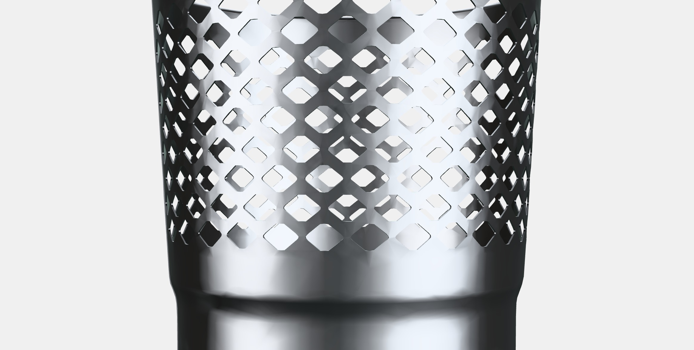 BERGGRAN Candleholder Low-poly 3D model_15