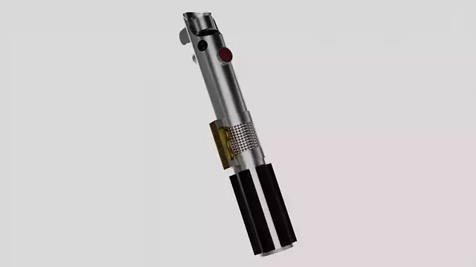 Skywalker Lightsaber Low-poly 3D model