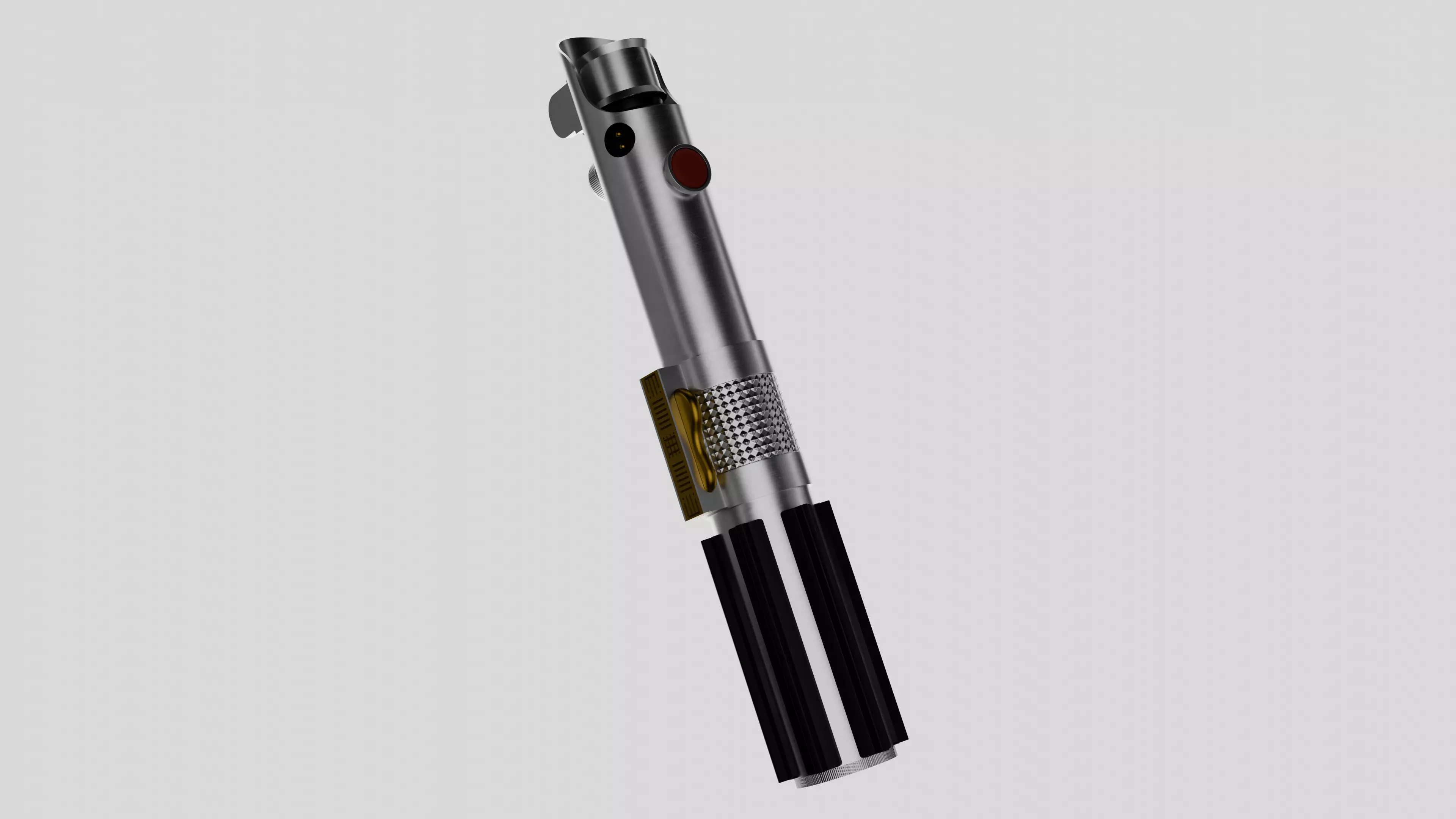 Skywalker Lightsaber Low-poly 3D model_0