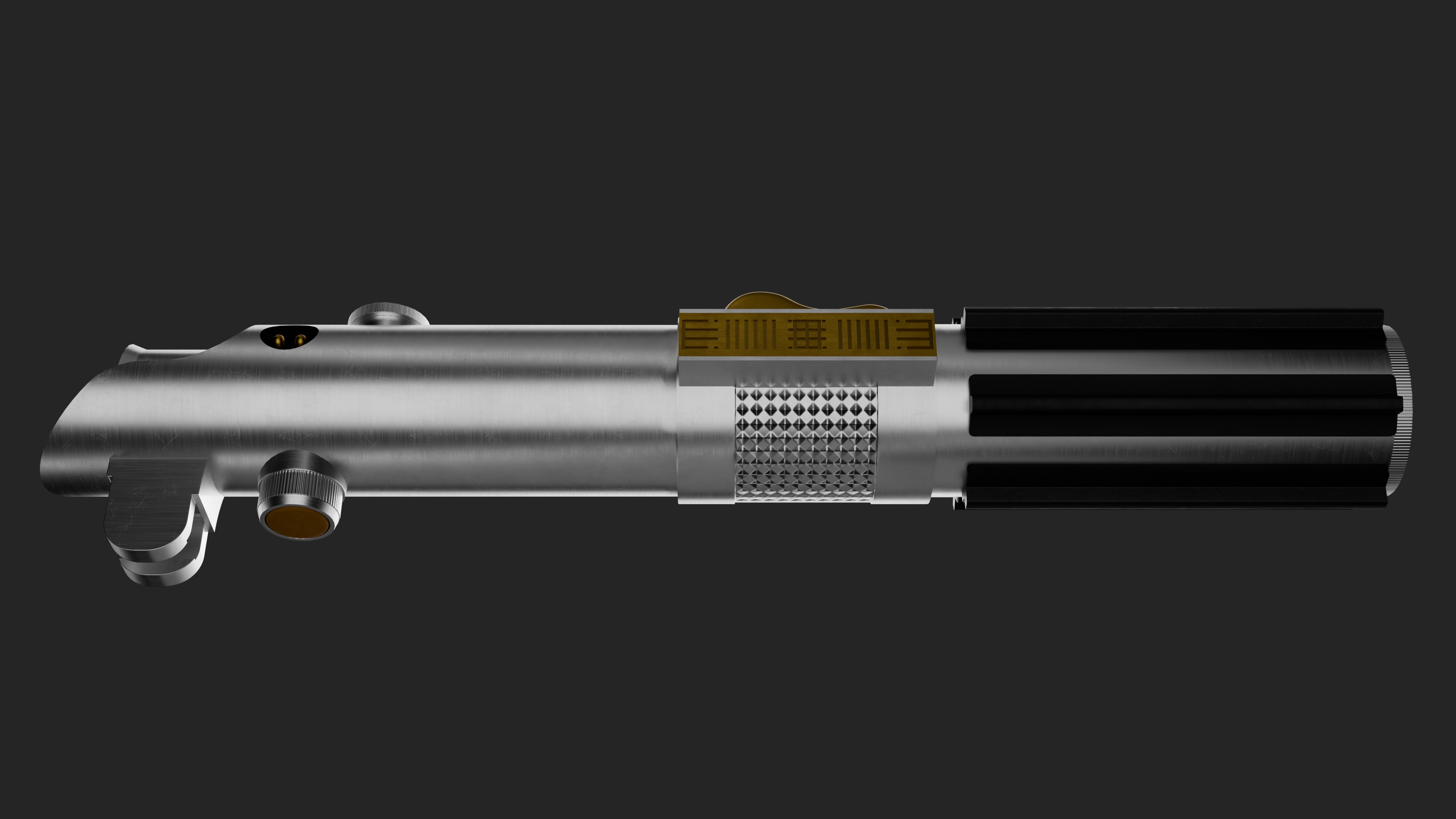 Skywalker Lightsaber Low-poly 3D model_3