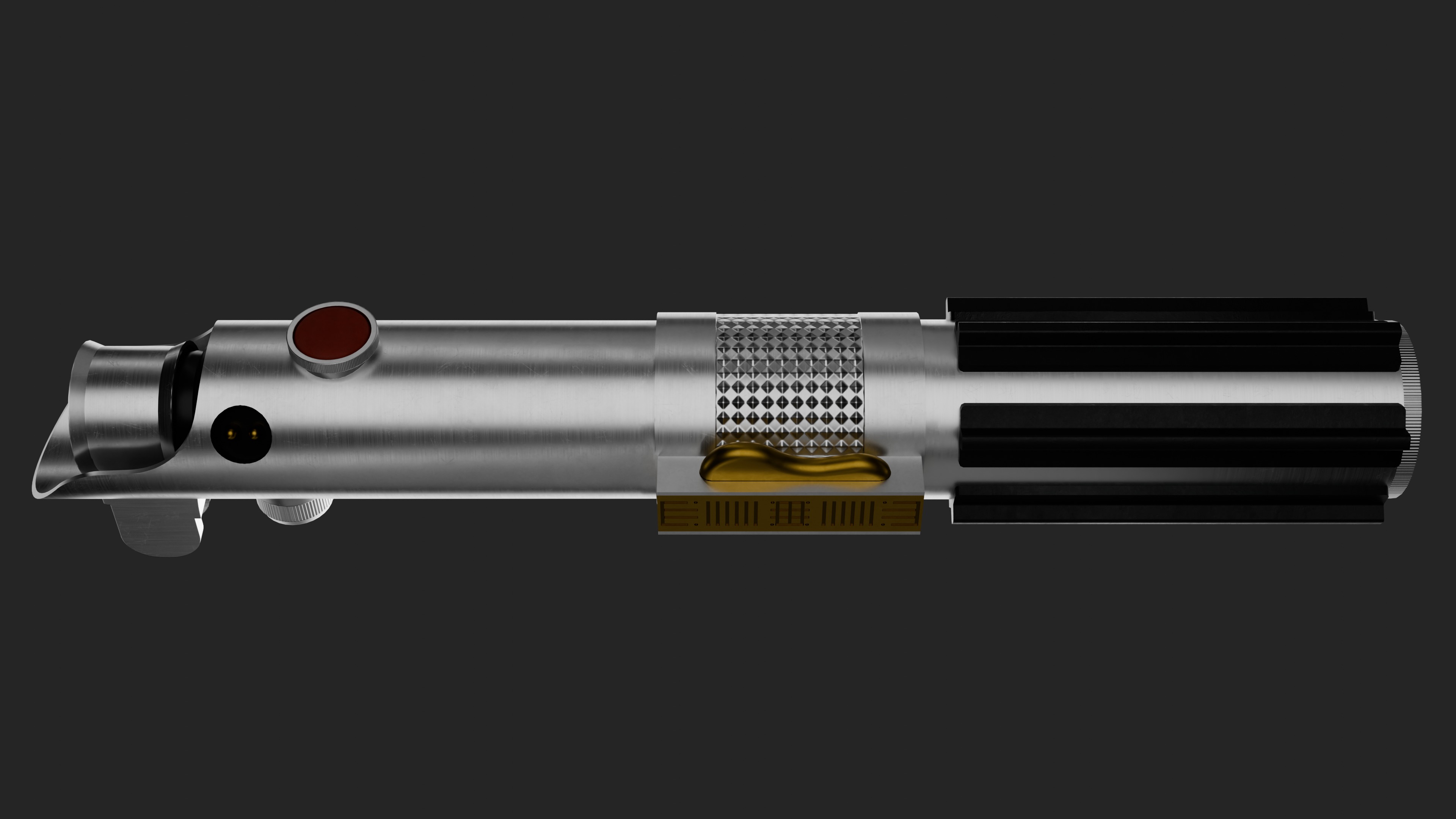 Skywalker Lightsaber Low-poly 3D model_2