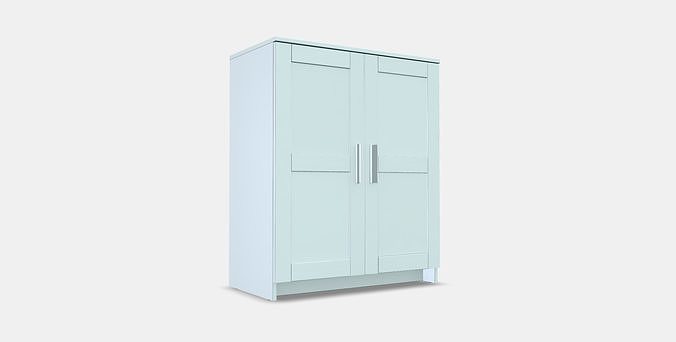 BRIMNES Cupboard with doors Low-poly 3D model