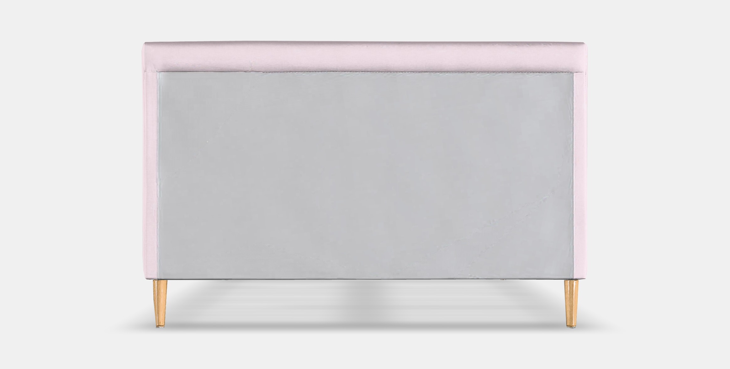 IDANAS Quilted bed frame Low-poly 3D model_15