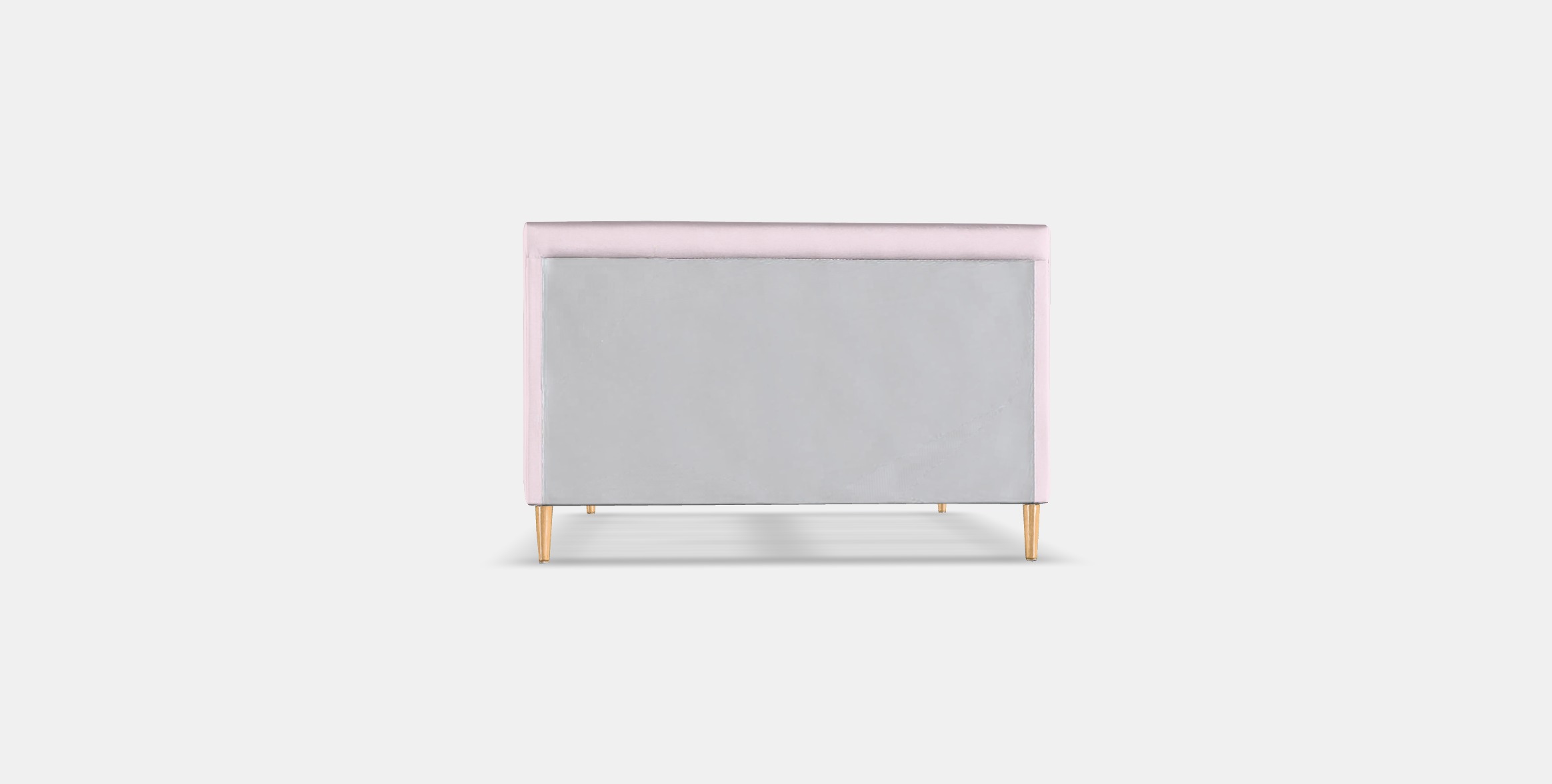 IDANAS Quilted bed frame Low-poly 3D model_14