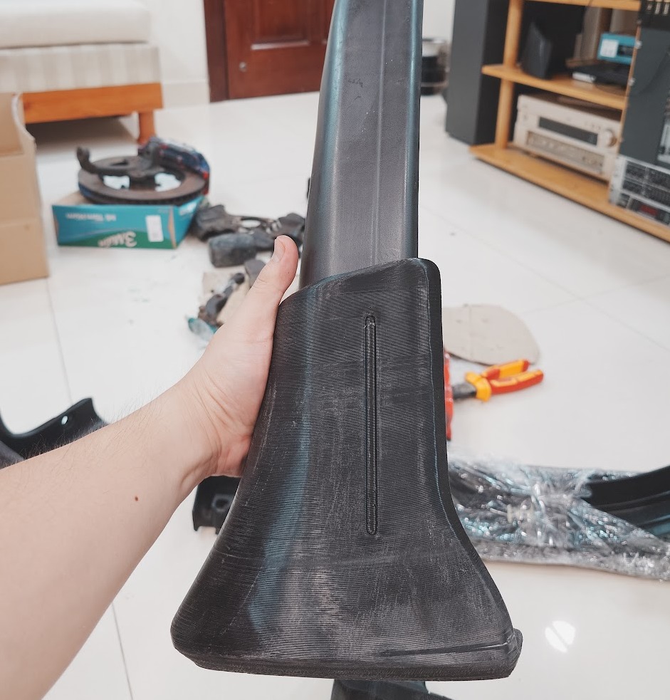 Subaru Impreza GC8 Rear Aero Guard 3D Scanned Model 3D print model_7