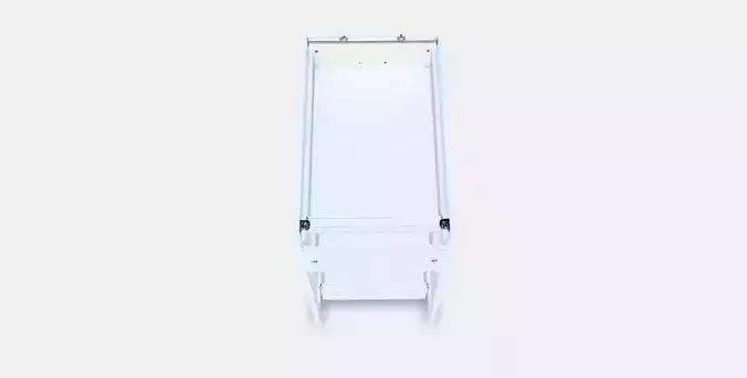 ENHET Base unit with 3 drawers Low-poly 3D model