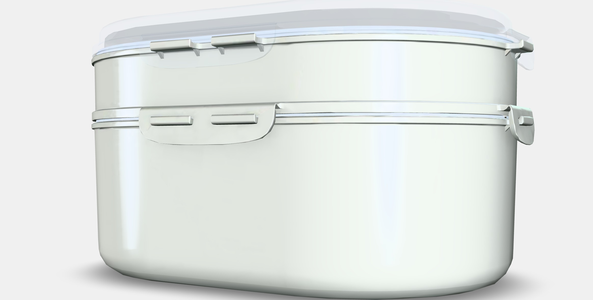 UTBJUDA Stackable box dry food Low-poly 3D model_5