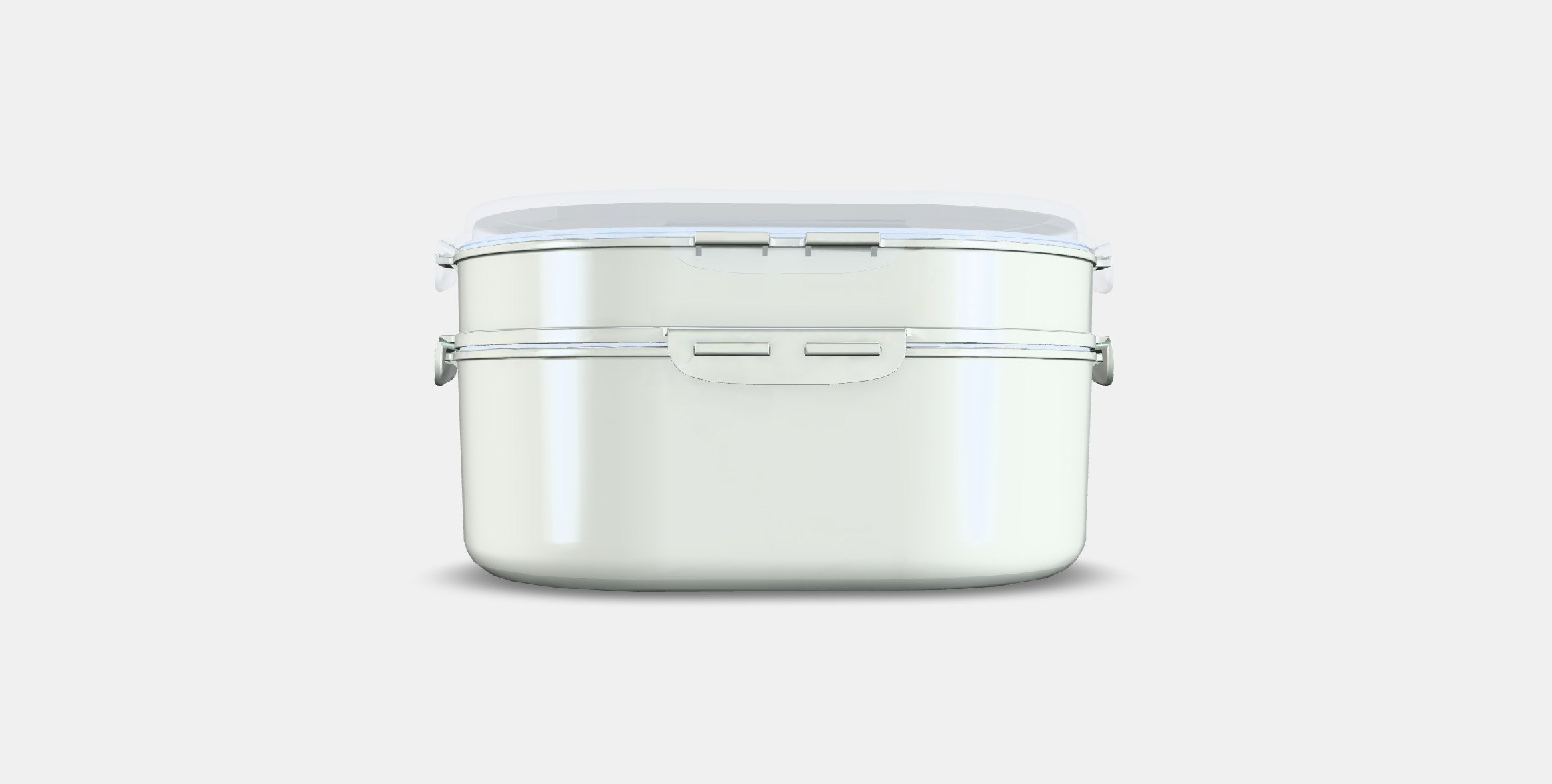 UTBJUDA Stackable box dry food Low-poly 3D model_14