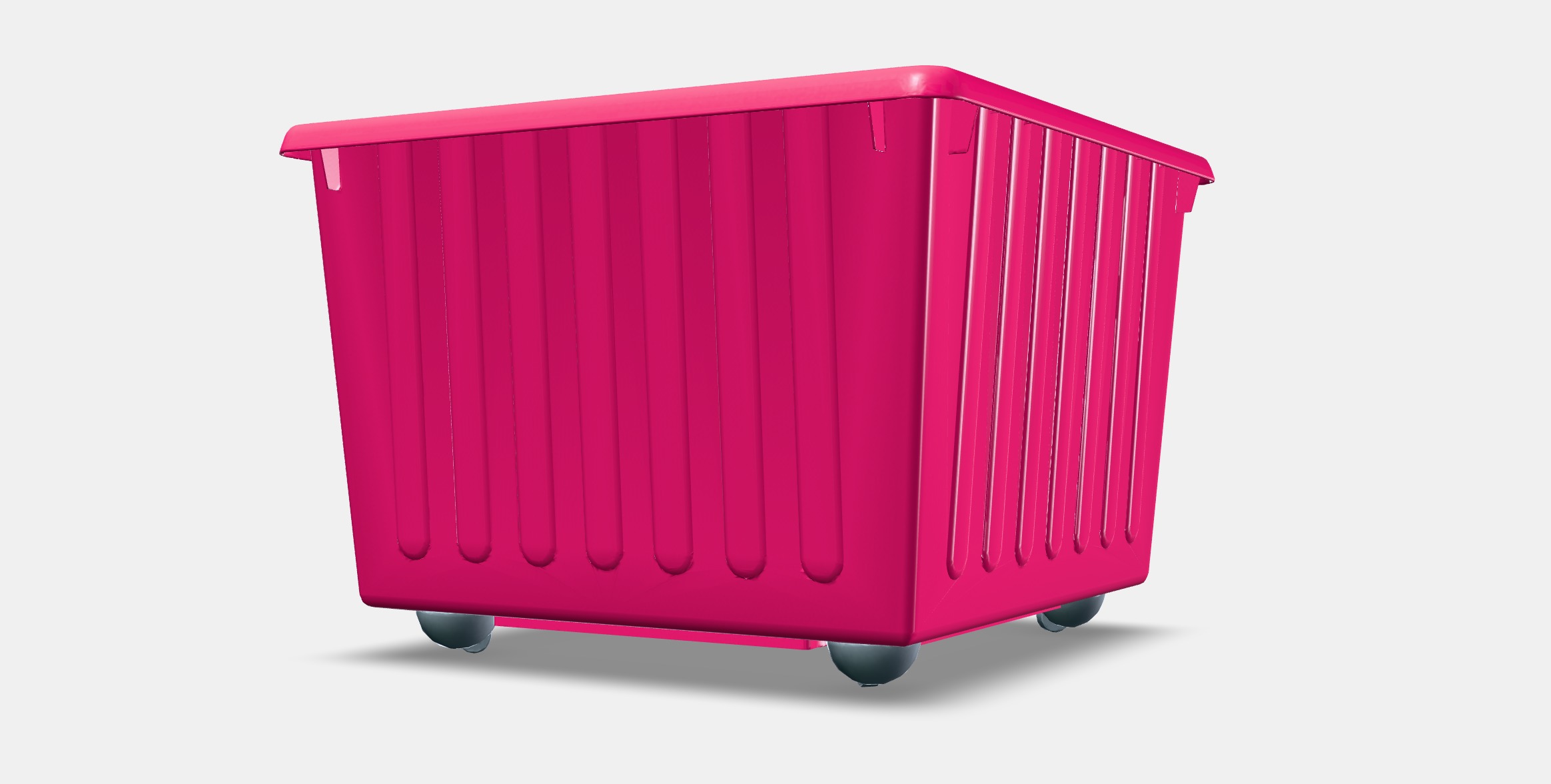 VESSLA Box-wheels Low-poly 3D model_13