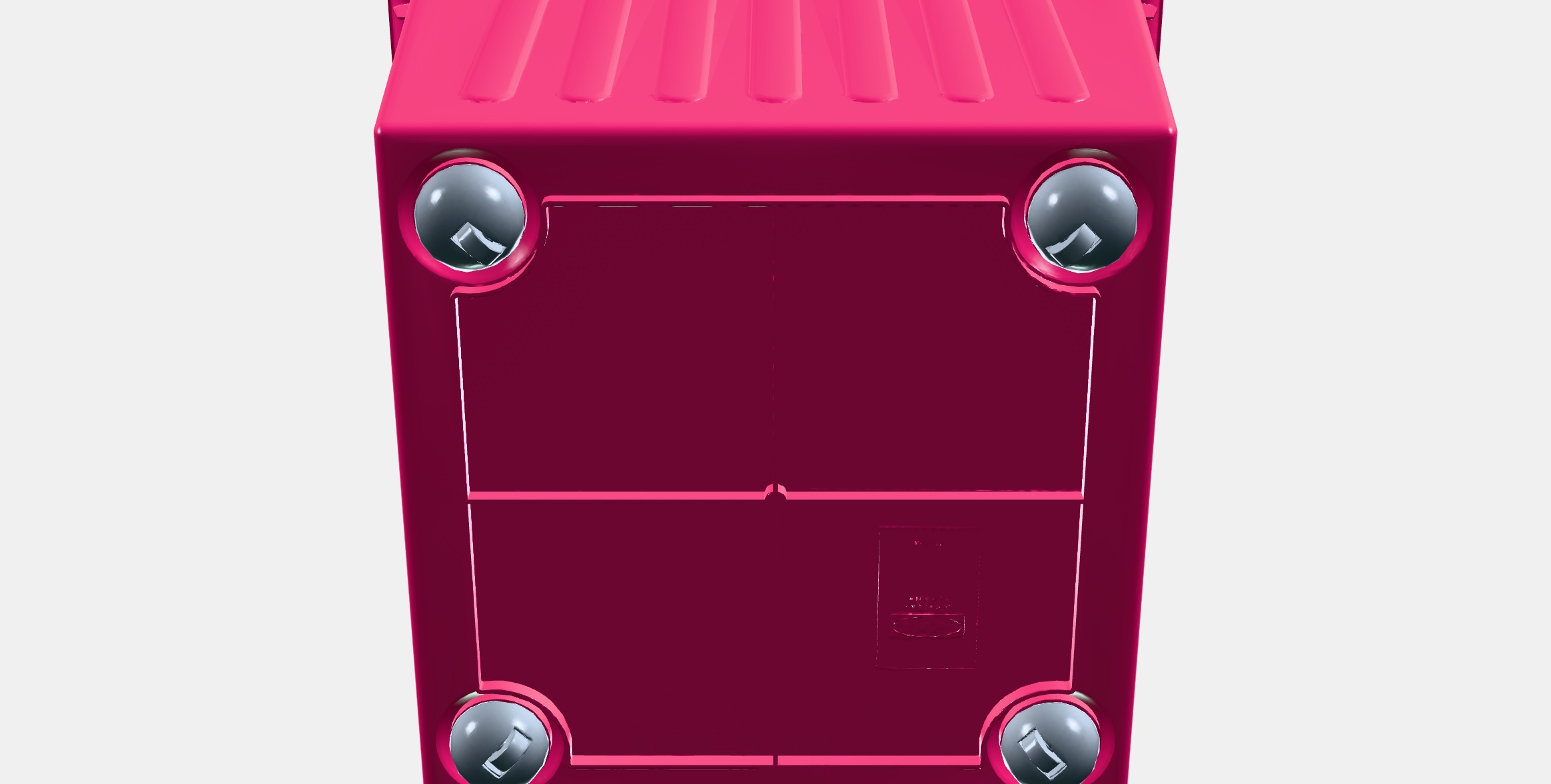 VESSLA Box-wheels Low-poly 3D model_7