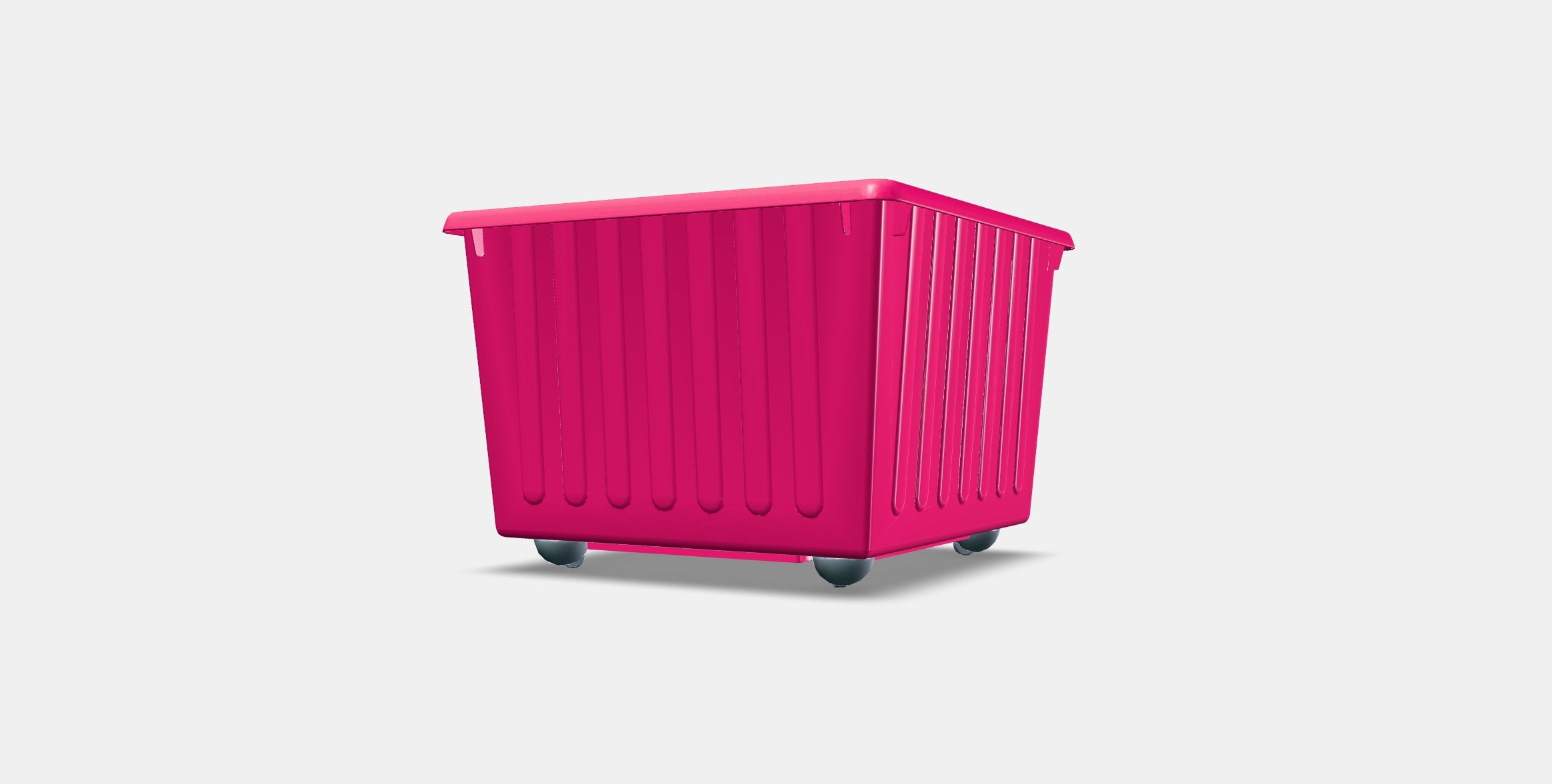 VESSLA Box-wheels Low-poly 3D model_12