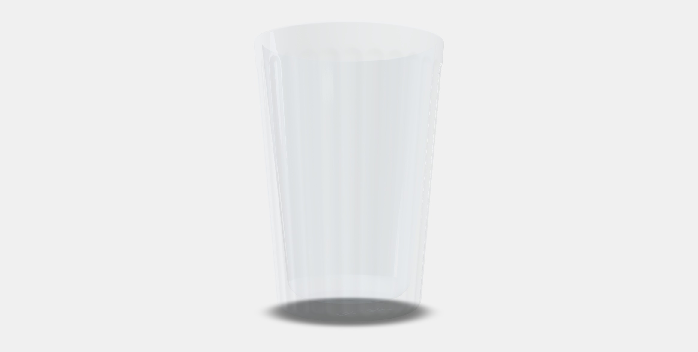 VARDAGEN Verre Low-poly 3D model_3