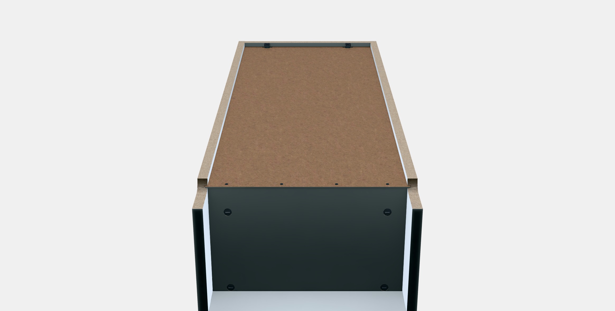 BILLY Library 1 Low-poly 3D model_7