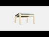 POANG Footrest Low-poly 3D model_1