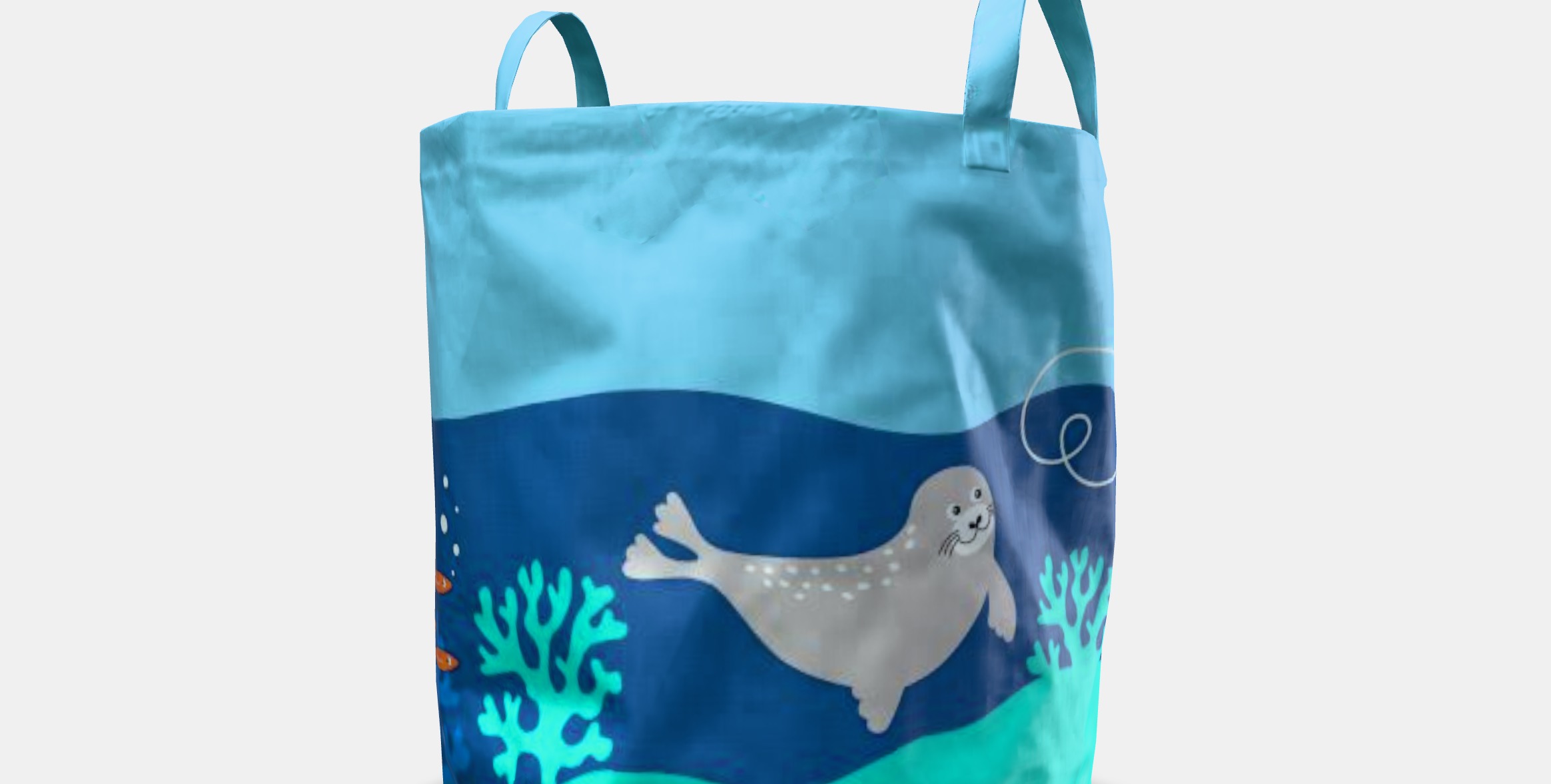 BLAVINGAD Storage bag Low-poly 3D model_12