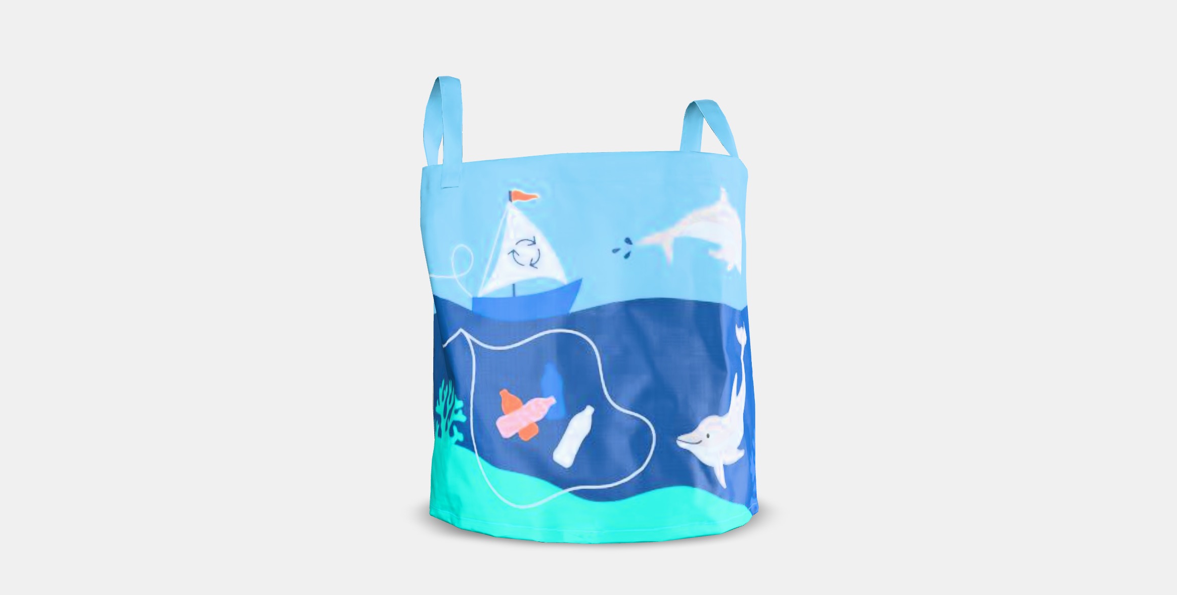 BLAVINGAD Storage bag Low-poly 3D model_16