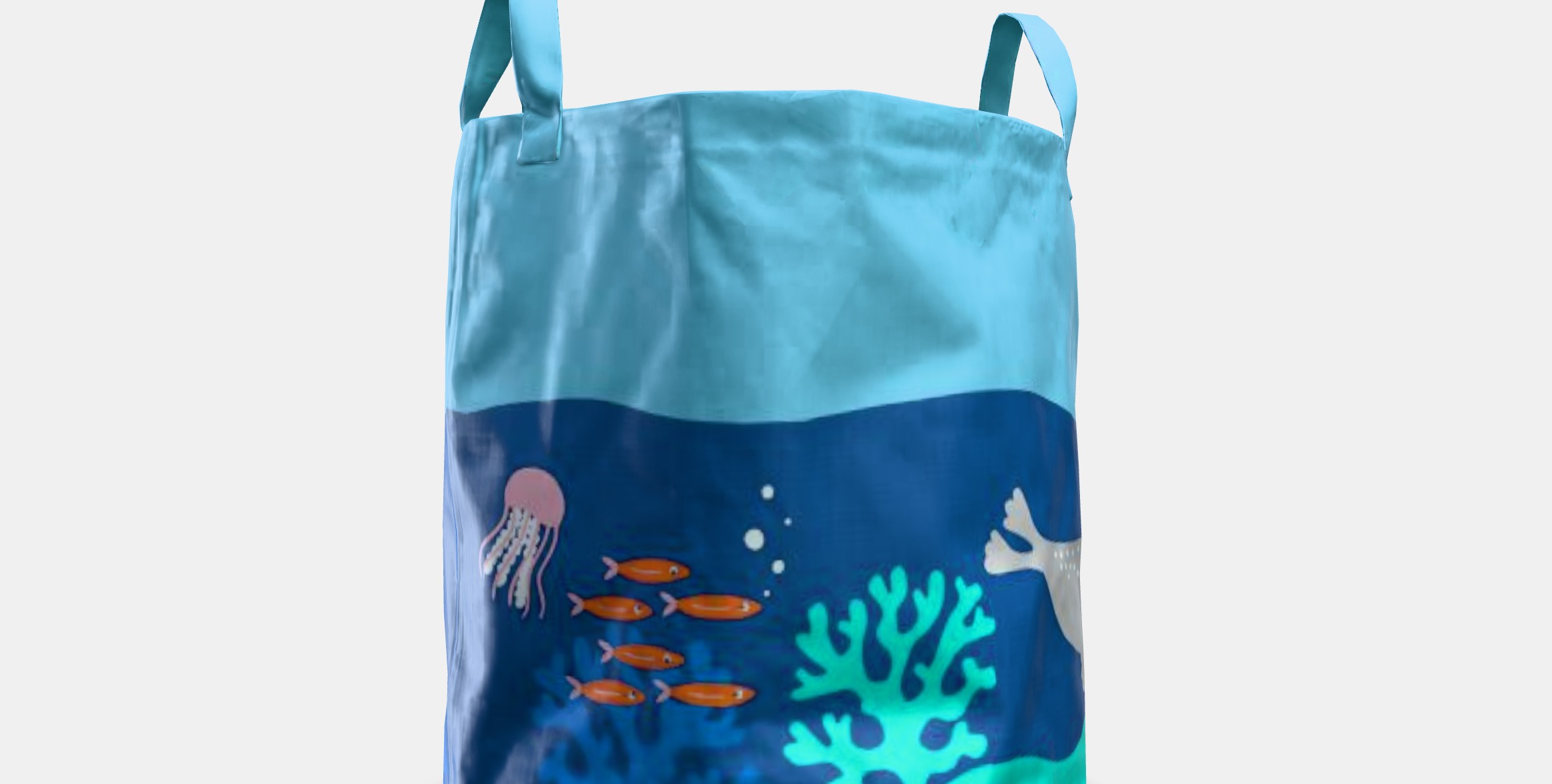 BLAVINGAD Storage bag Low-poly 3D model_13