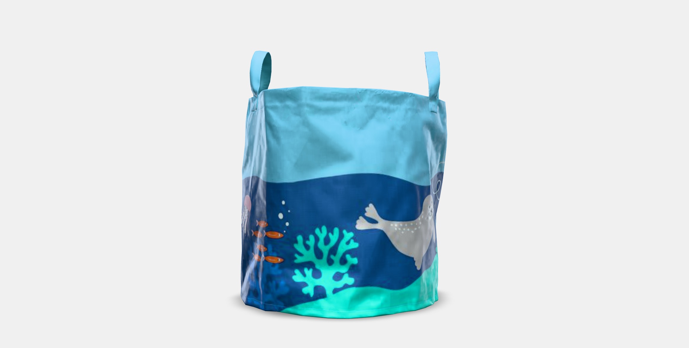 BLAVINGAD Storage bag Low-poly 3D model_8