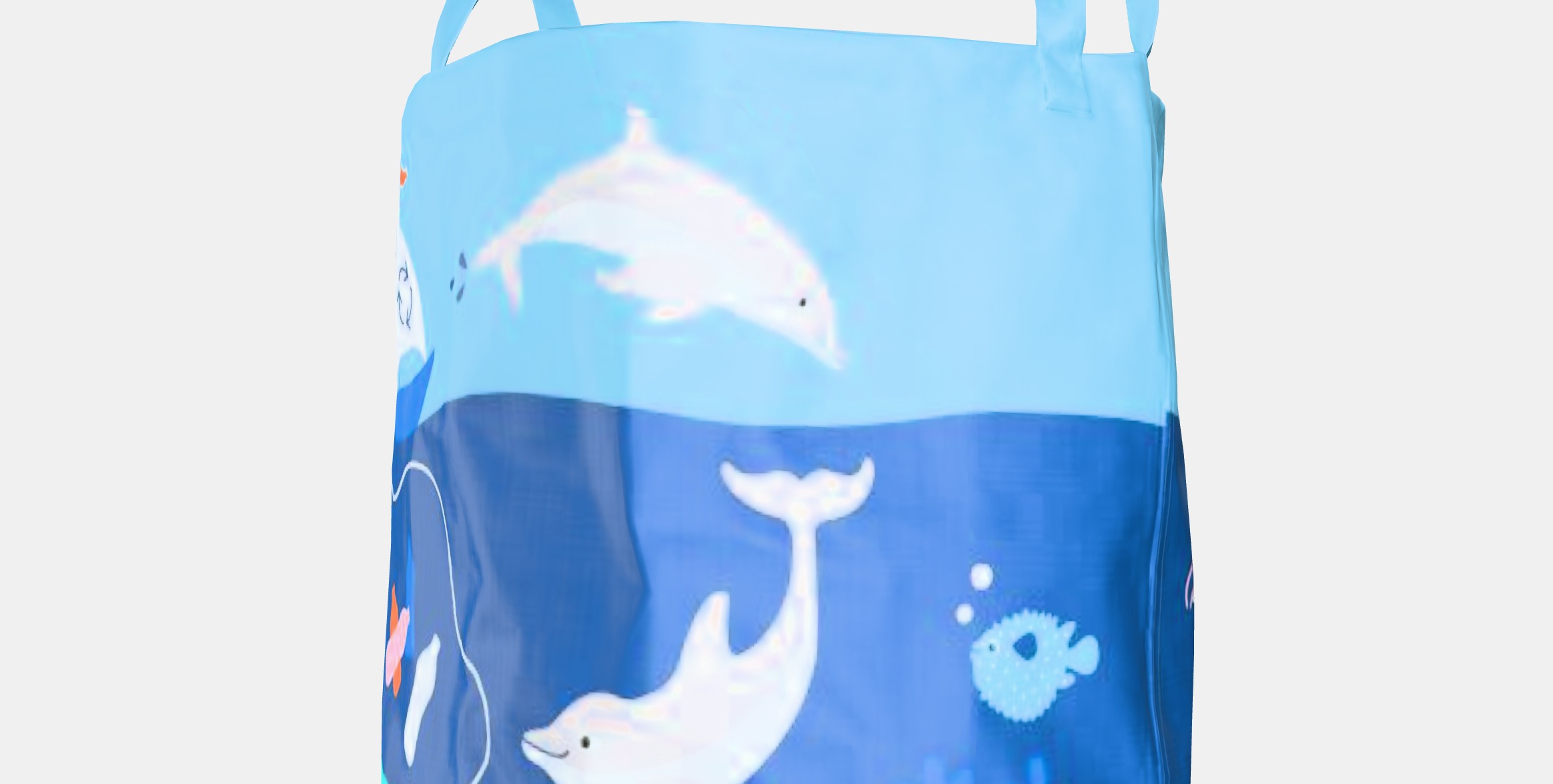 BLAVINGAD Storage bag Low-poly 3D model_9