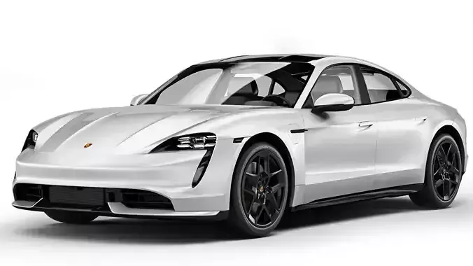 Porsche Taycan Turbo S 2020 3D model
