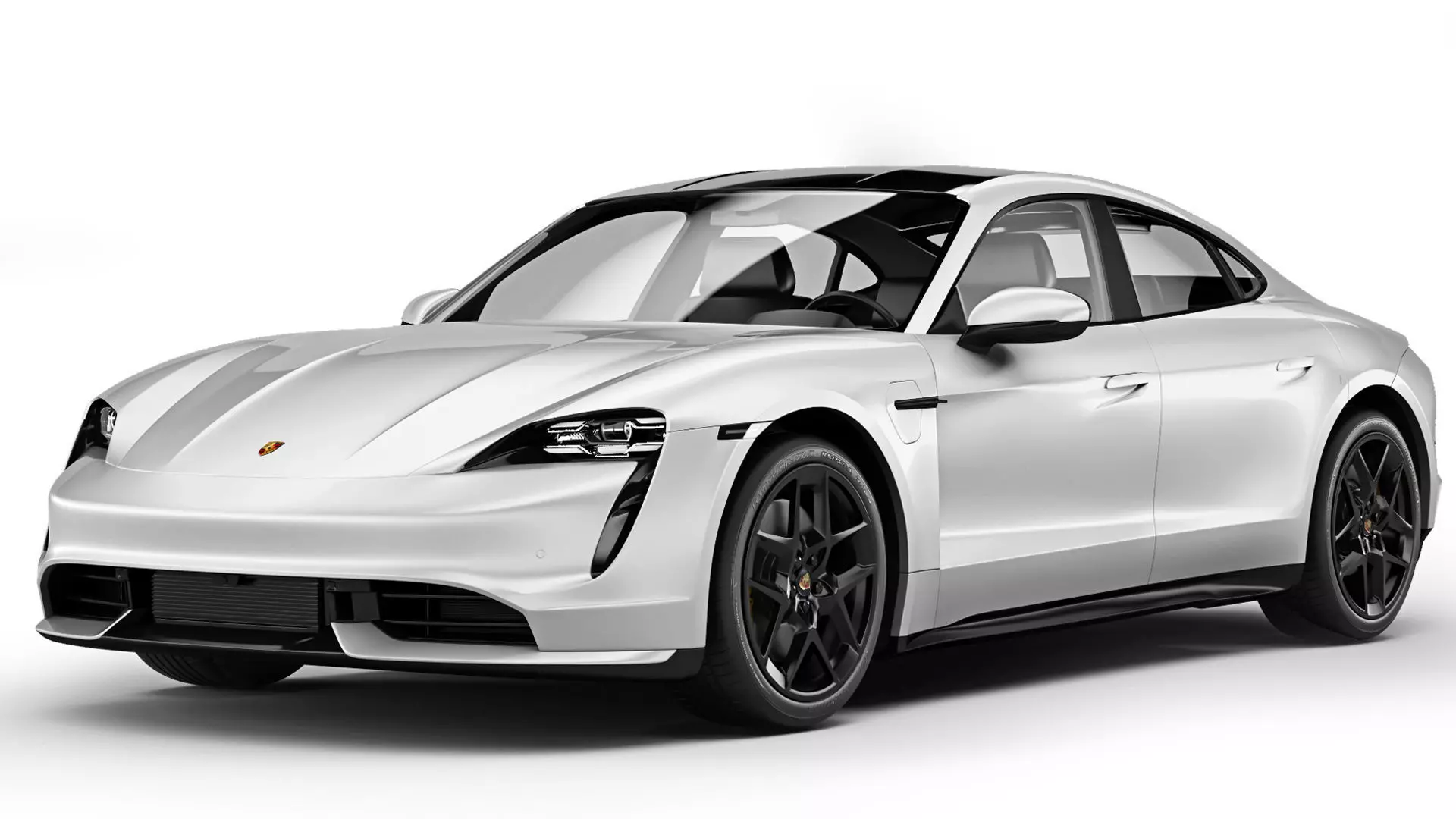 Porsche Taycan Turbo S 2020 3D model