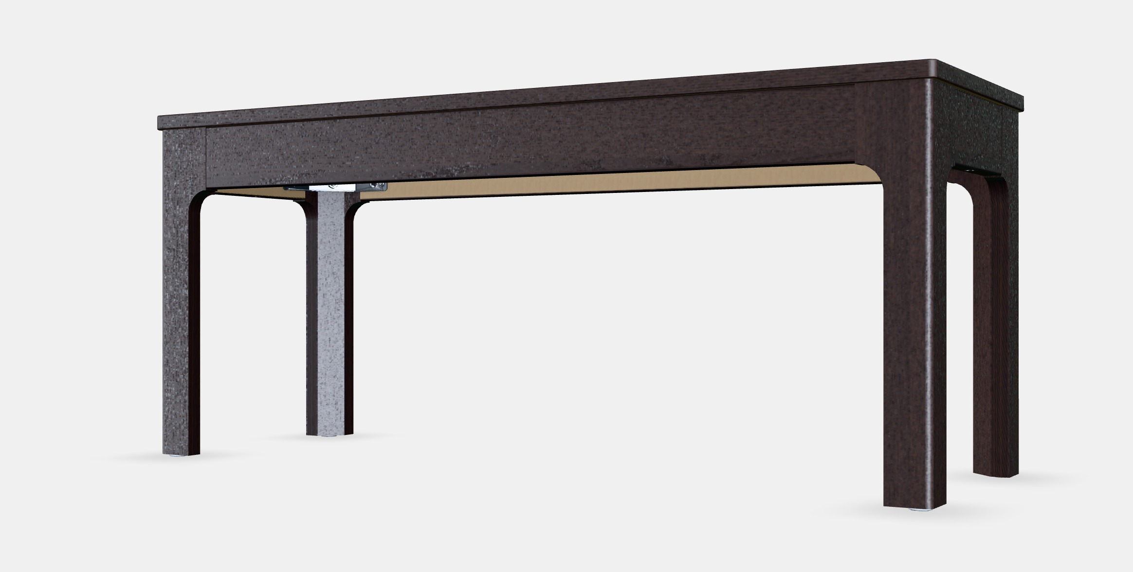 EKEDALEN Bench 1 Low-poly 3D model_5