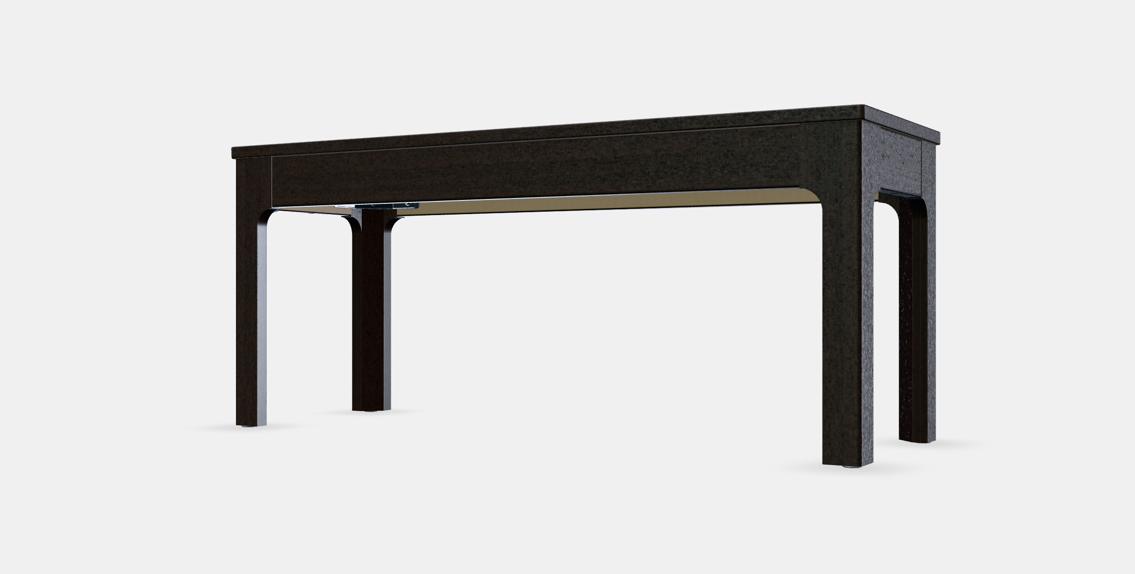 EKEDALEN Bench 1 Low-poly 3D model_13